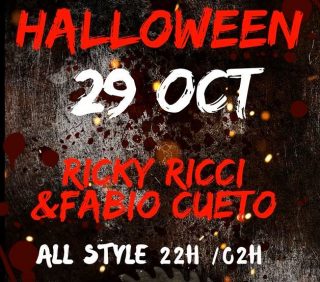 DJ Ricky Ricci et Fabio Cueto seront sur la scène de La Fabrica pour une soirée spéciale d'Halloween 🎃#lafabricayverdon #lafabrica #explorityverdon #yverdon #yverdonlesbains #vaud #suisseromande #halloweenparty